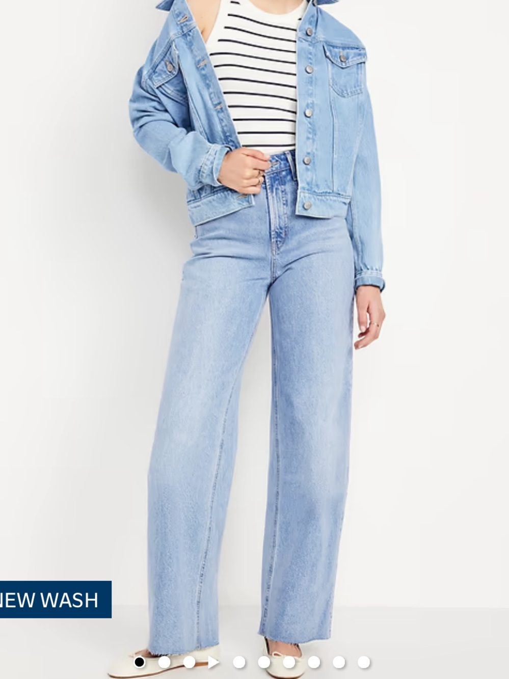 NWT Old Navy High Waisted Wide Leg Jeans